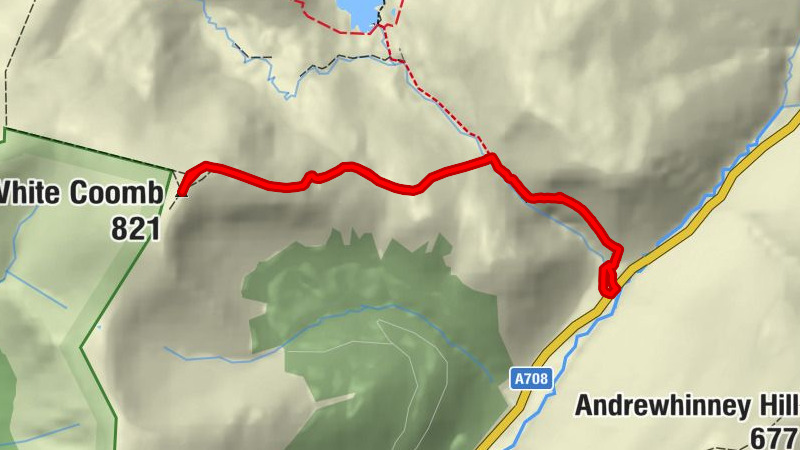 Dumfries and Galloway - Grey Mare's Tail (NTS) - White Coomb