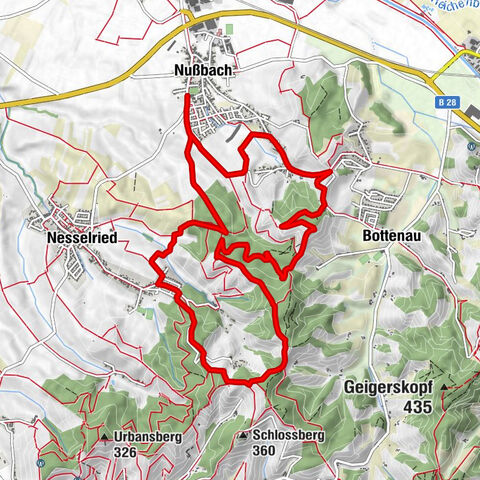 Weinschleife Bottenau - Nußbach
