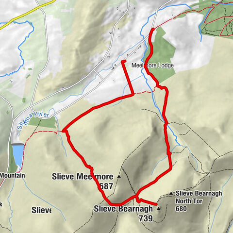 Mourne Mountains East - Slieve Bearnagh