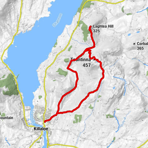 Ballina - Tountinna - Laghtea Hill