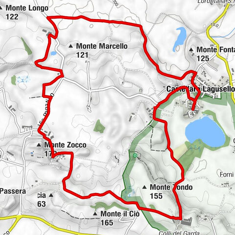Castellaro Lagusello - Monte Zocco - Agriturismo Nuova Scardua - Chiesa di San Nicola di Bari