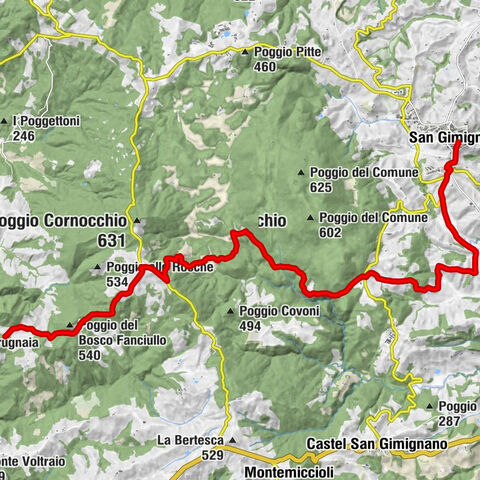 Volterra - Sensano - Collegiata di Santa Maria Assunta - San Gimignano