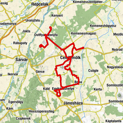 Celldömölk - Szent Mihály-templom - Szent Jakab-templom - Iskolakápolna