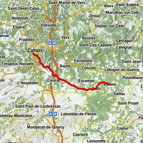 Cahors - Mas de Vers - Lou Bourdié - Cantecoucut