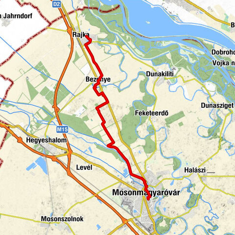 Rajka - Kisboldogasszony templom - Lourdes-i kápolna - Móra Ferenc-lakótelep
