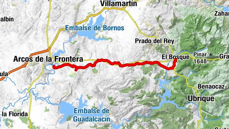 El Bosque - Las Abiertas - Arcos de la Frontera