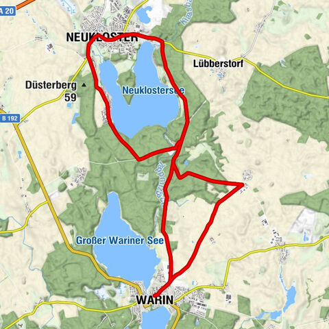 Neukloster - Klönstuw - Sankt Josef - Petersberg