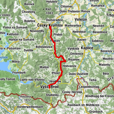 Vyšší Brod - Židovská synagoga - svatý Vít - Latrán