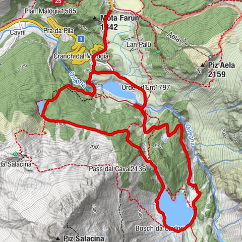 Maloja - Cavloccio - Orden d'Ent - Orden