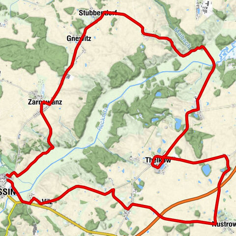 Tessin - Zarnewanz - Gnewitz - Dorfkirche Vilz