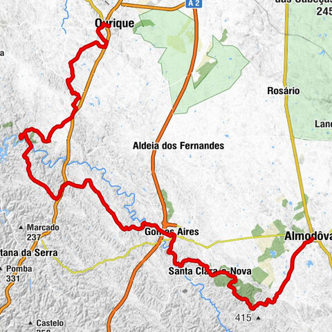 Ourique - Igreja de Nossa Senhora da Cola - Igreja Paroquial de Gomes Aires - Igreja Matriz de Santo Ildefonso