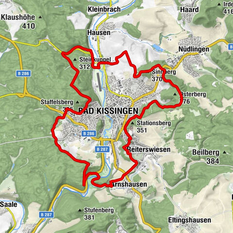 Der Runde-Brunnen - Finsterberg - Sinnberg - Winkels