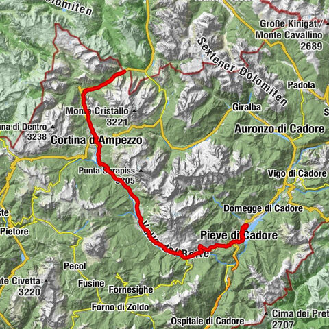 Cortina d'Ampezzo - Chiesa dei Santi Vito, Modesto e Crescenzia - San Marco Evangelista - Calalzo - Pieve di Cadore - Cortina