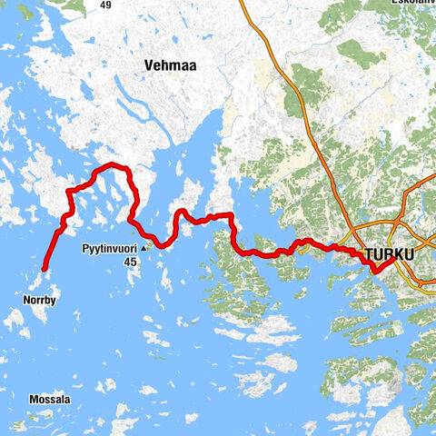 Kannvik - Heikinkarin Ranthuone - Taivassalo - Turku