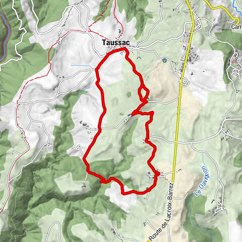 La Prade - Masclat - Cayrac - Taussac