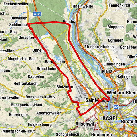 Saint-Louis - Chapelle Notre-Dame du Chêne - Chapelle Notre-Dame des Champs - Chapelle Saint-Nicolas