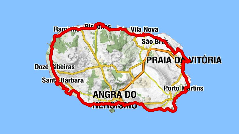 Nossa Senhora da Conceição - Igreja de São Roque - Igreja de São Miguel Arcanjo - Angra do Heroísmo