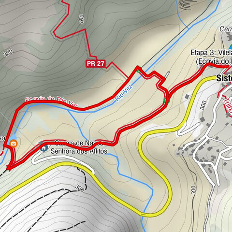Sistelo - Capela de Nossa Senhora dos Aflitos - Etapa 3: Vilela - Sistelo (Ecovia do Rio Vez)