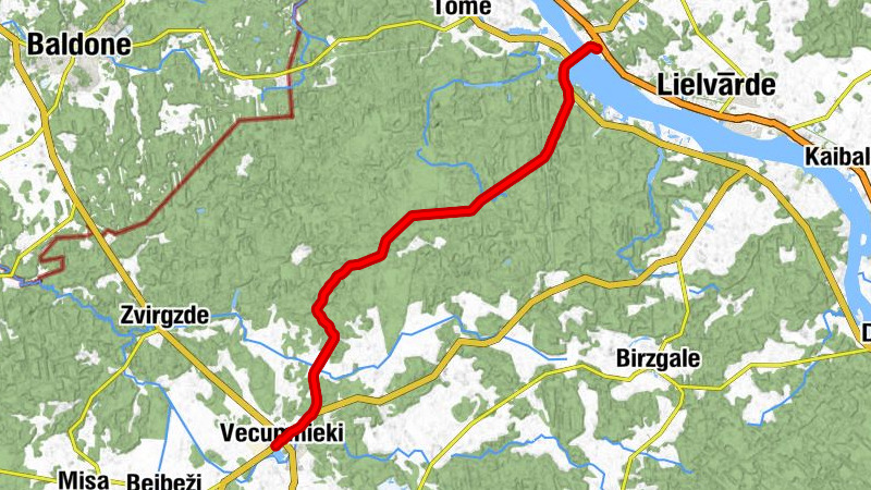 Ķegums - Vecumnieki - Vecumnieku evaņģēliski luteriskā baznīca