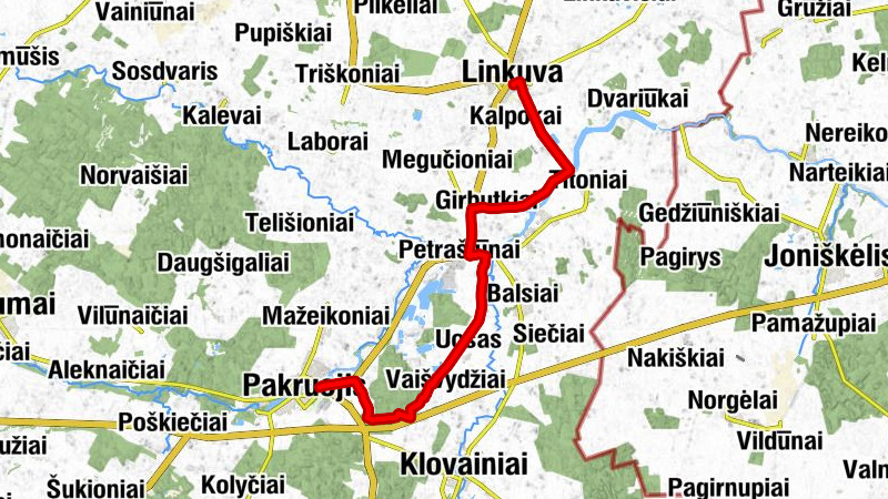 Linkuvos Švč. Mergelės Marijos Škaplierinės bažnyčia - Linkuva - Veselkiškiai - Pakruojis
