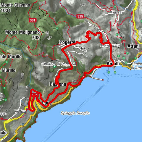 Amalfi - Atrani - Pogerola - Cappella di S:Maria del Pino