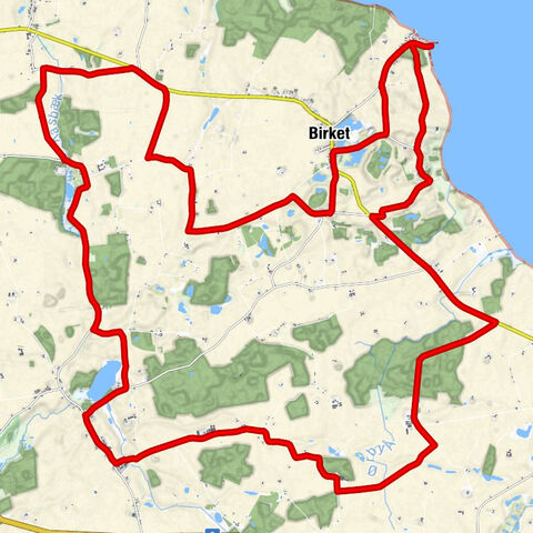 Kragenæs - Ravnsby - Hejringe - Birket Kirke
