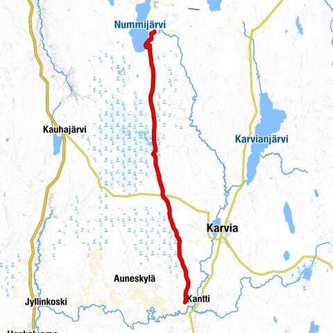 Kauhajoki - Nummijärven kirkko - Nummijärvi