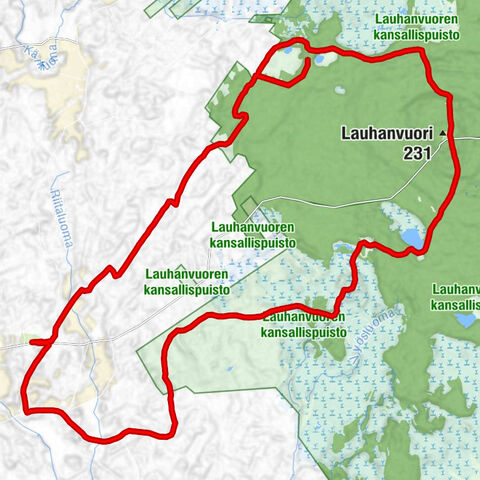 Isojoki - Lauhanvuori - Lauhanvuoren hienoin lähde - Kivijata