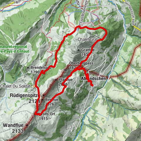 Abländschen - Chalet Grat - Chalet Du Soldat - Wolfs Ort