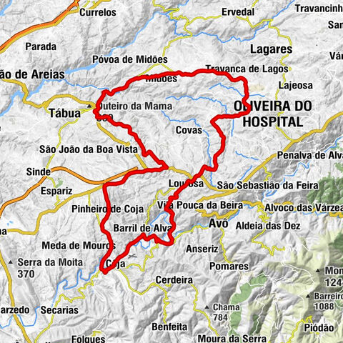 Midões - Igreja Matriz de Bobadela - Nossa Senhora da Graça - Capela Nossa Senhora da Esperança - Igreja da Santa Casa da Misericórdia de Vila Cova de Alva