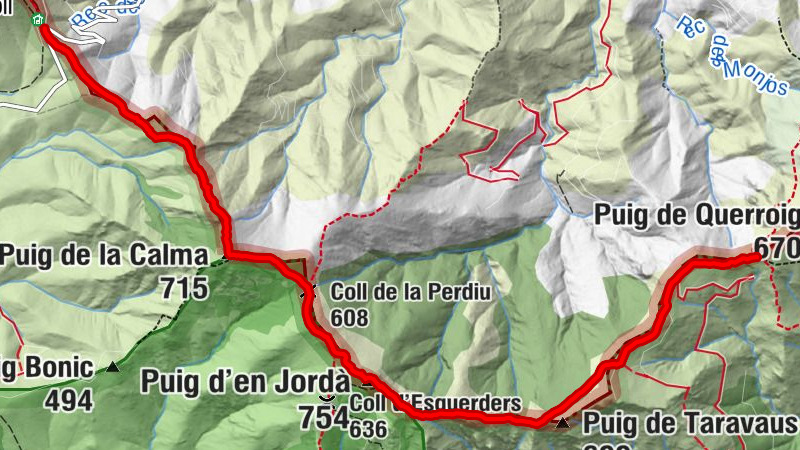 Banyuls-sur-Mer - Puig d'en Jordà - La Torre Petita - Coll de Rumpissar