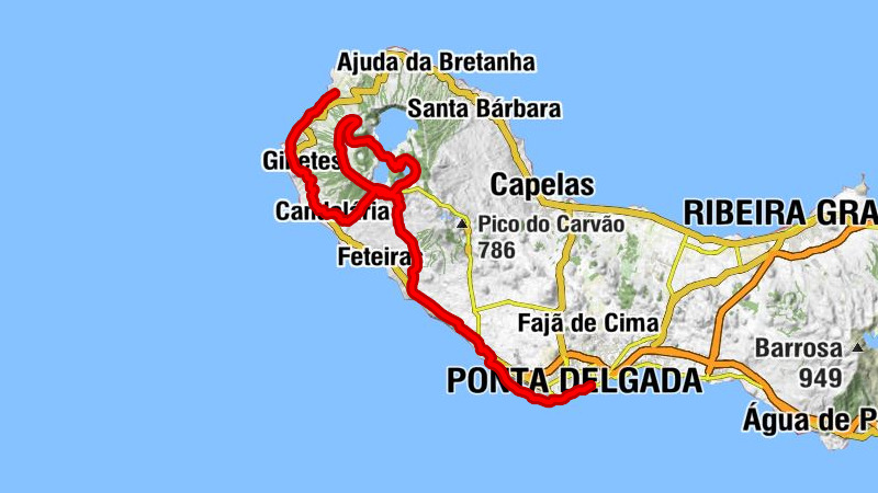 Ponta Delgada - Comunidade Cristã de São Sebastião - Pico das Camarinhas - Lombas