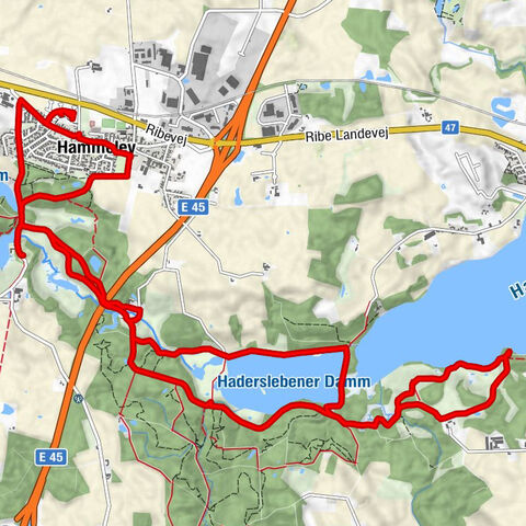 Hammelev Kirke - Christiansdal - Sophies Kilde - Hammelev