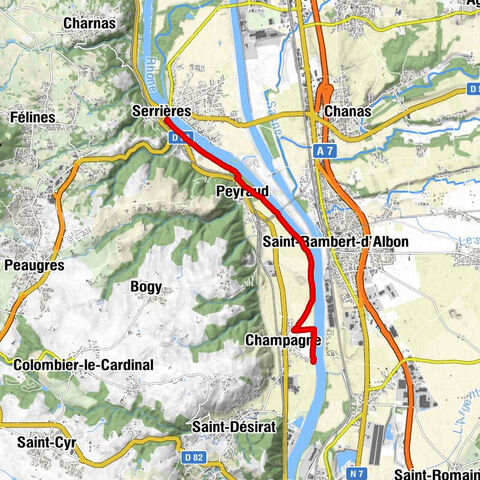 Serrières - Sablons - Saint-Sornin - Champagne