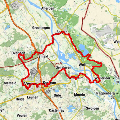 Nieuw Bergen - Sint Petrus' Bandenkerk - Protestantse Kerk - Onze-Lieve-Vrouw Geboortekerk