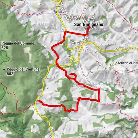 San Donato - Montauto - San Gimignano - Centro storico di San Gimignano