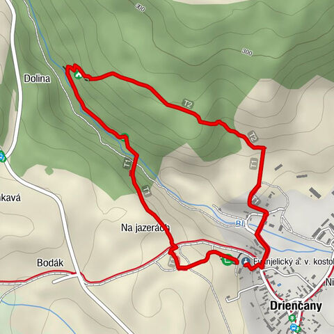 Evanjelický a. v. kostol - Drienčany - Veľká drienčanská jaskyňa