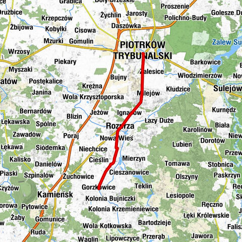 Kościół pw. św. Franciszka Ksawerego - Kościół pw. Świętego Jakuba Apostoła - Kościół pw. Nawiedzenia Najświętszej Maryi Panny - Gorzkowice