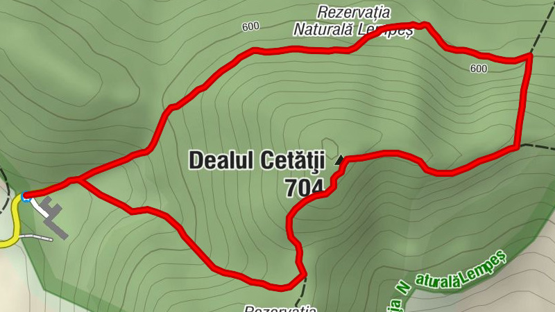 Sânpetru - Dealul Cetății