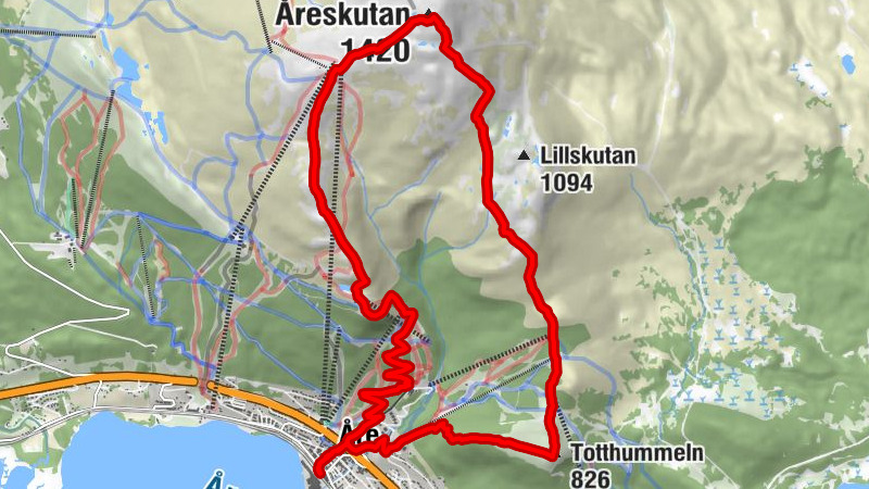 Åre - BaseCamp Åreskutan - Åreskutan - Totthummeln