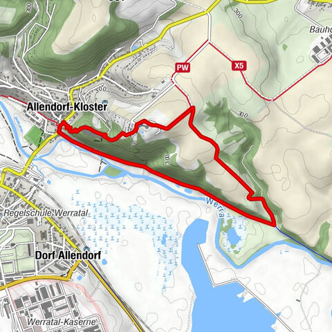 Rundwanderung - Frankenstein - Bad Salzungen