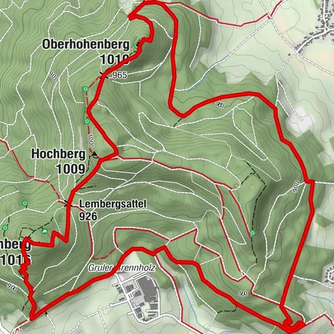 Gipfeltour mit Burgweg in Schömberg