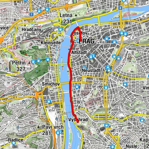 Vyšehrad - svatý František z Assisi - Nejsvětější Salvátor - Praha