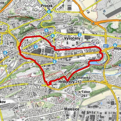 Praha 1 - Praha - U dvou smrků - Hrdlořezy