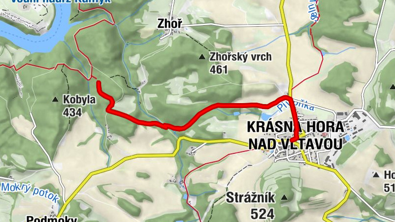 U Bláhů - Na Sále - Krásná Hora nad Vltavou