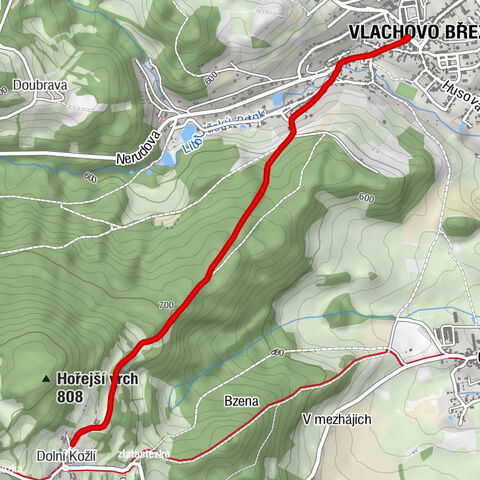 Hostinec u Svatošu - Vlachovo Březí - Dolní Kožlí