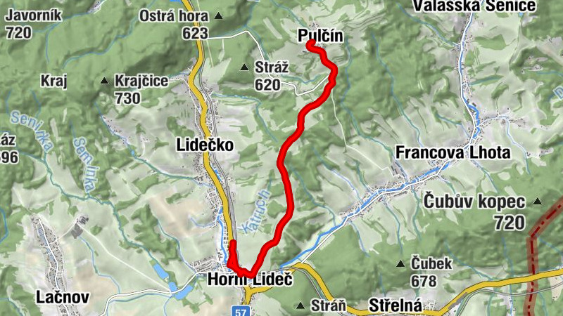 Horní Lideč - Trampská hospoda Pulčín (u Willyho)