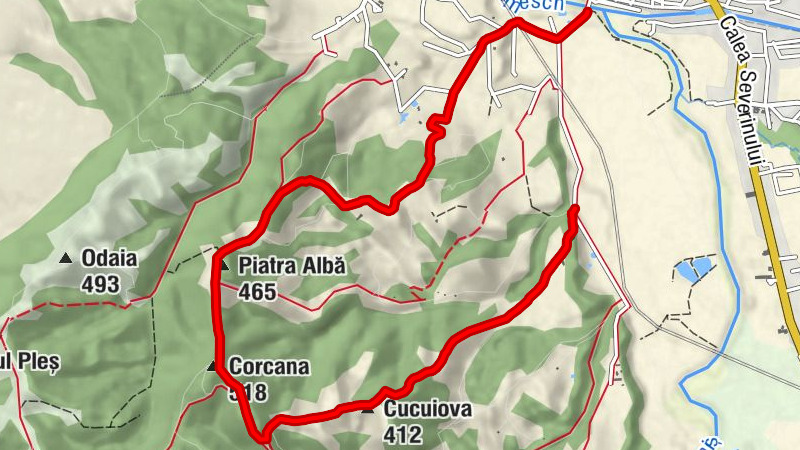 Izvorul "Crucea Verde" - Corcana - Piatra Albă - Caransebeș
