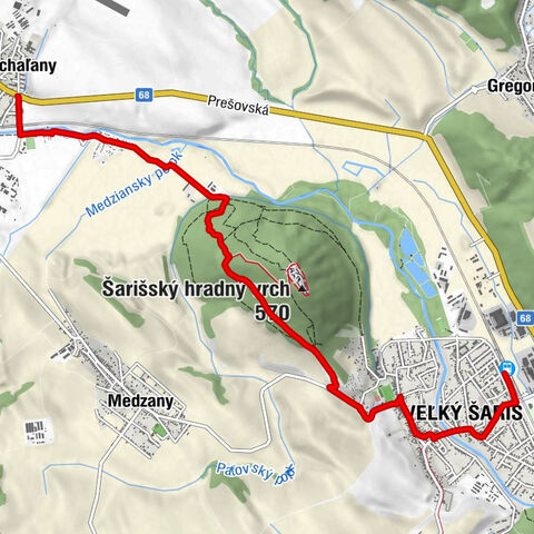 Veľký Šariš - Kostol sv. Jakuba - Šarišské Michaľany