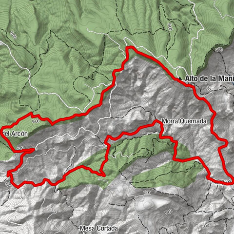 Lorca - Cerro del Arcón - Alto de la Manilla